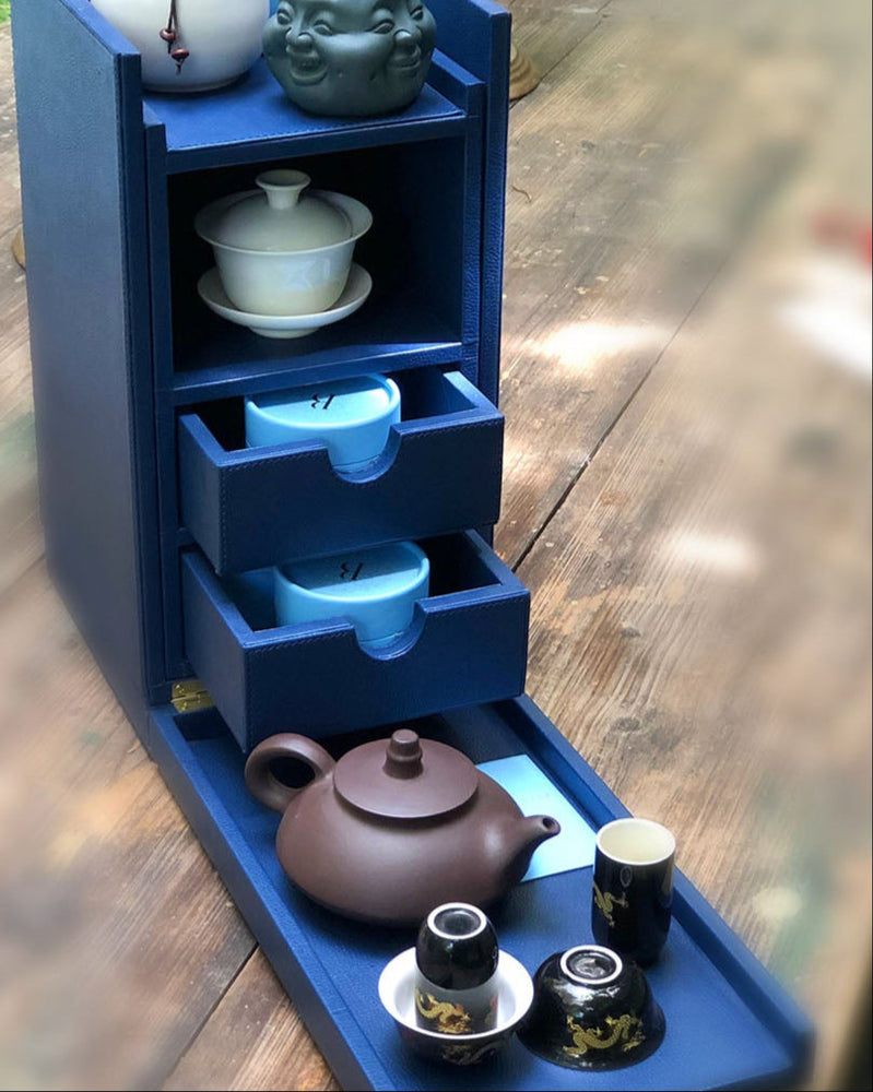 Italian Retro Leather Travel kit